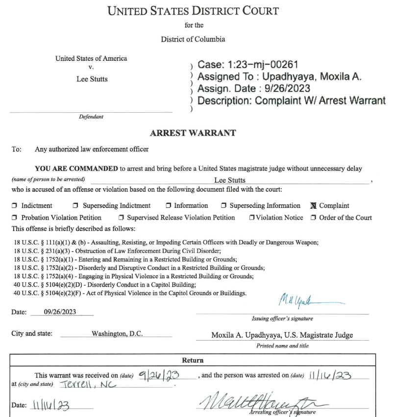 sfoguj's tweet photo. A @julie_kelly2 favorite... an unserious assault with a deadly weapon perp arrested this morning in Terrell NC -- Lee Stutts, c'mon down! https://t.co/uvwq1eWeU7