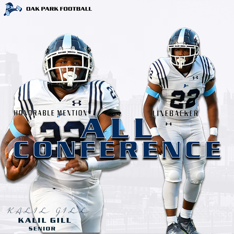 Congratulations to the following players earning Honorable Mention from the Greater Kansas City Suburban Red Conference Coaches: ‘24 Micheal Davis (@MichaelDavisJ17 ) Defense - DB #5 - 5’8” 160lbs hudl.com/profile/160600… ‘25 Dom Cude (@CudeDom) Defense - DL #33 - 5’11”…