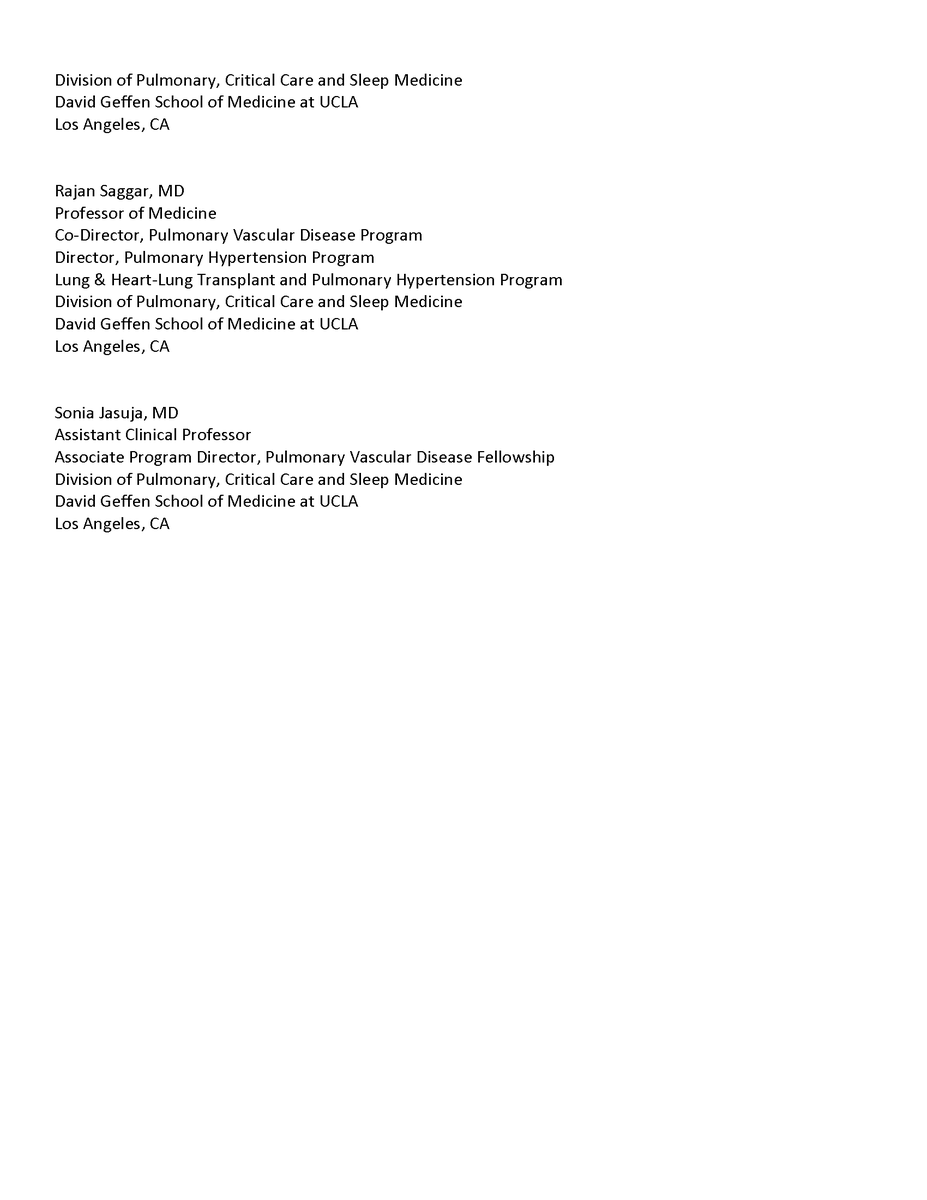 UCLA Pulmonary Vascular Disease Program (@uclapulmvasc) on Twitter photo Cardiology and Pulmonary Fellows interested in Pulmonary Vascular Disease: The UCLA PVD Program is excited to offer a one year advanced fellowship, starting July 2024! See attached description and we look forward to hearing from you! <a href="/rchannick/">Richard Channick, M.D.</a> , Raj Saggar, and <a href="/soniajasujamd/">Sonia Jasuja, MD</a> Cardiology and Pulmonary Fellows interested in Pulmonary Vascular Disease: The UCLA PVD Program is excited to offer a one year advanced fellowship, starting July 2024! See attached description and we look forward to hearing from you! <a href="/rchannick/">Richard Channick, M.D.</a> , Raj Saggar, and <a href="/soniajasujamd/">Sonia Jasuja, MD</a>