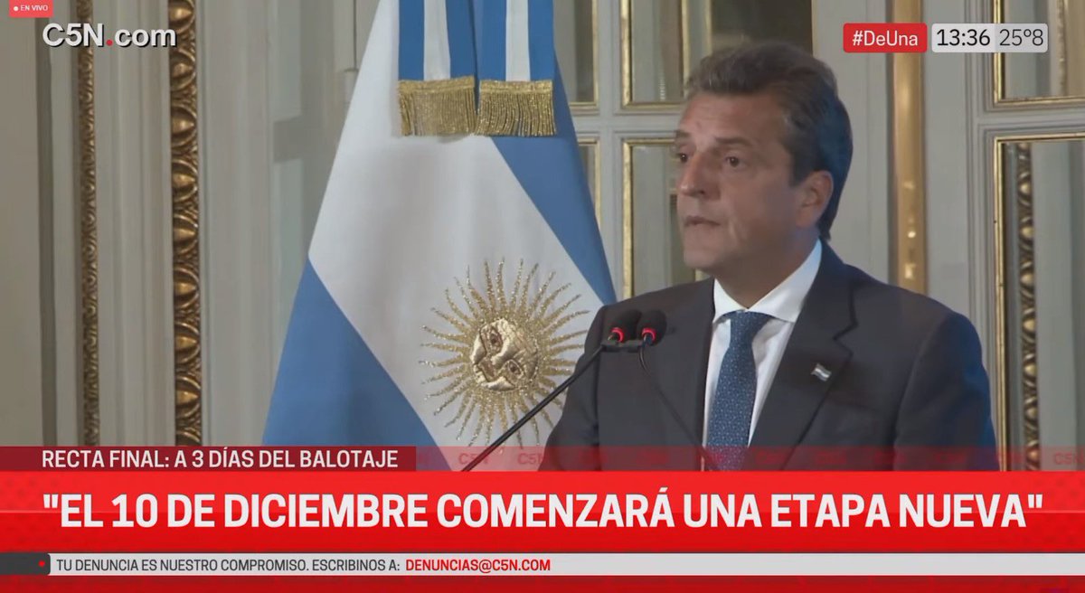 CoquiFaroni's tweet photo. "Tengo la firme decisión, si Dios, las y los argentinos me dan la oportunidad, que el 10 de diciembre comience una nueva etapa para la Argentina", Sergio Massa.

❤️🇦🇷 #MassaPresidente https://t.co/JFlPIe4Wzp