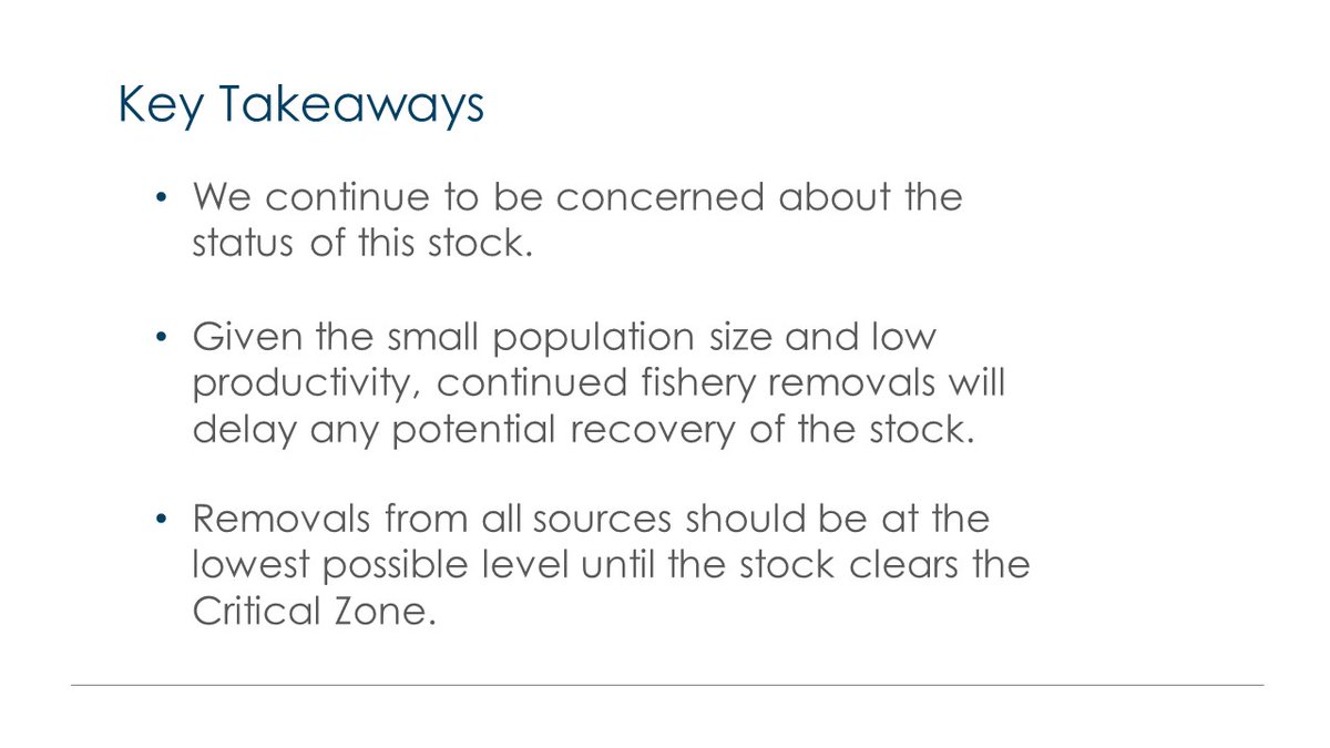 Today, we delivered a technical briefing to stakeholders and media on the results of the recent 3Ps cod stock assessment. Here are the key takeaways: