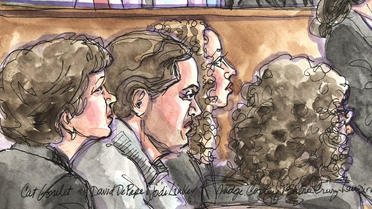 StephanieABC7's tweet image. #BREAKING: #DavidDePape found guilty on both counts of federal assault and attempted kidnapping. 

The 43-year-old defendant could face up to 50 years in prison.

#abc7now @courtart