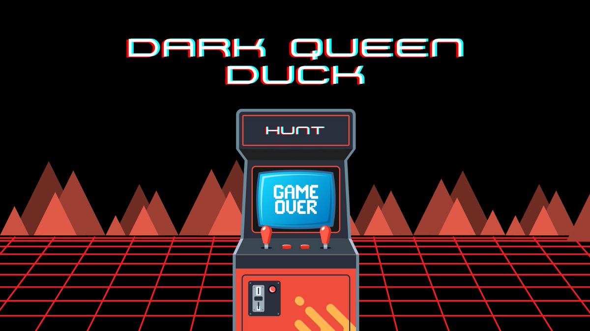 We're turning up the heat in #DarkQueenDuck with a massive token burn! 
Feel the excitement as we blaze a trail in crypto gaming! 🔥🦆 #TokenRevolution