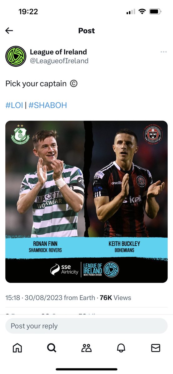 paul_srfc18's tweet photo. @markkeating2 Remember the league asked who would you pick as captain? 😂😂 https://t.co/bMGcy28He7
