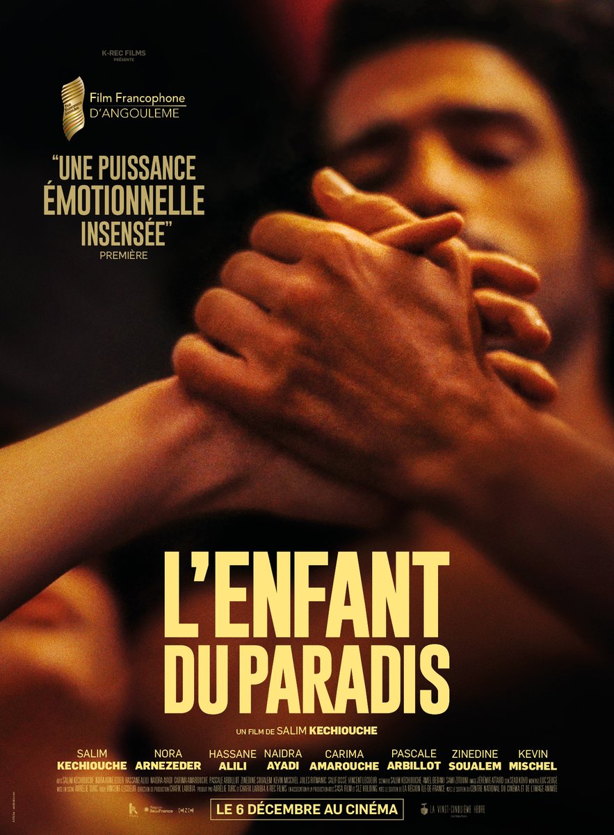 Découvrez la bande-annonce du film "L'enfant du paradis" de et avec Salim Kechiouche - Le 6 décembre 2023 au cinéma alapoursuitedu7emeart.eklablog.com/decouvrez-la-b…