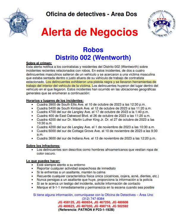 CPD Area One Detectives tweet media