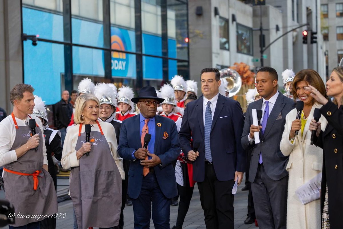 RUMarchingBand's tweet photo. The MSK took on NYC this morning, performing on the @TODAYshow!!! You’ll see us again in NYC a week from today, to march for the first time ever in the Macy’s Thanksgiving Day Parade!!!

#ThePrideOfNewJersey https://t.co/XlXlbr7O51