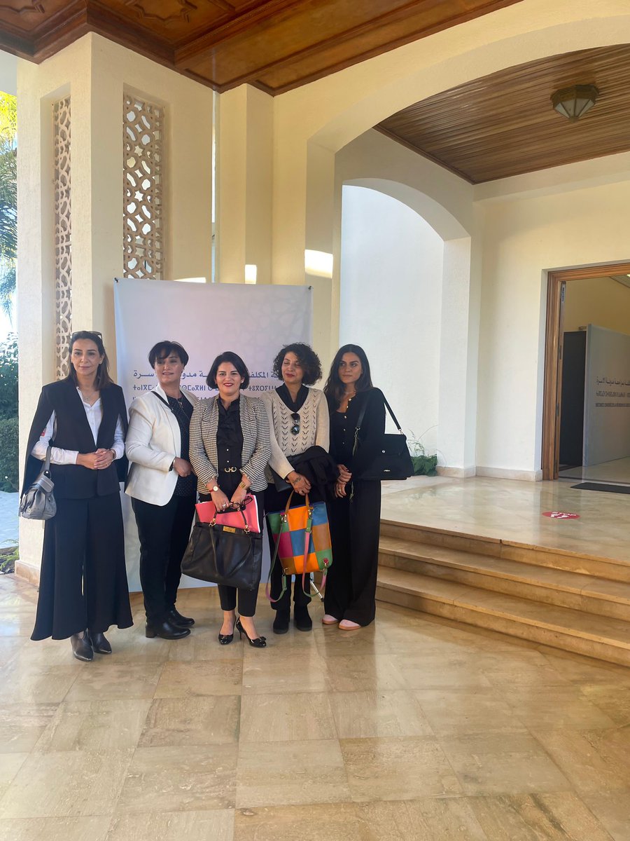 kiffmamakifbaba's tweet photo. Audition de hiya.movement avec @kifmama_kifbaba @mediascultures @feminicidesma @7achakmaroc  @bentdarhoum et @lamyabenmalek et Jamila Elhaouni devant l'instance chargée de la révision du code de la famille ce mercredi 15 novembre 2023.
#codedelafamille https://t.co/L6qnr6dnJx