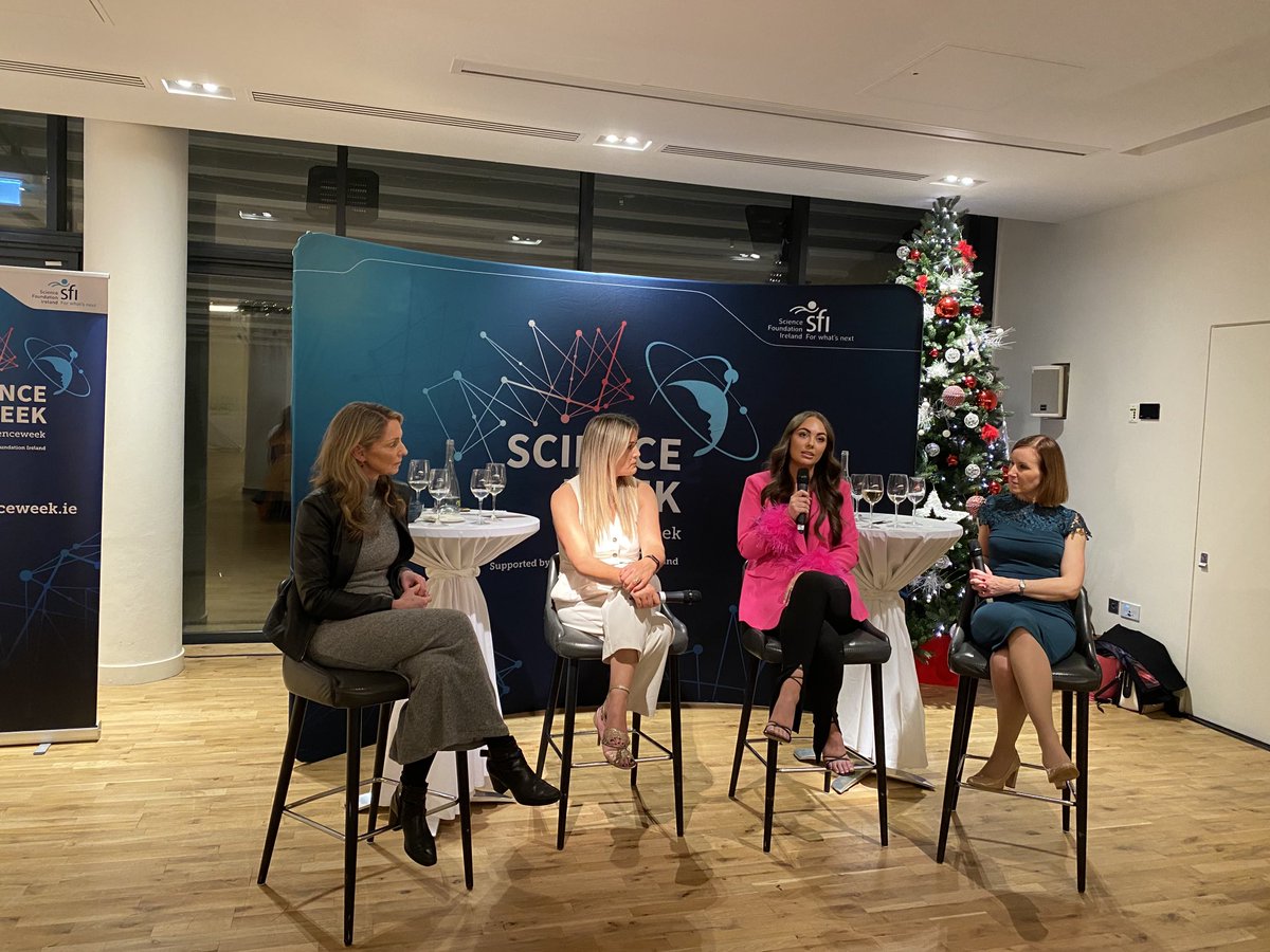 Great panel &amp; intimate chat during science week in Morrison Hotel - women’s health