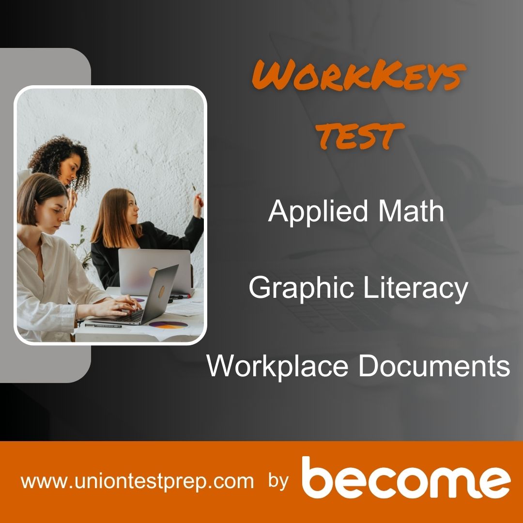 becomexanything's tweet image. WorkKeys comprises Applied Math, Graphic Literacy, and Workplace Documents.

Whether you take all sections at once or separately, this assessment gauges skills across various difficulty levels from 3 to 7.

Visit our website for more details. 

mtr.cool/tlfamppfox

 #WorkKeys