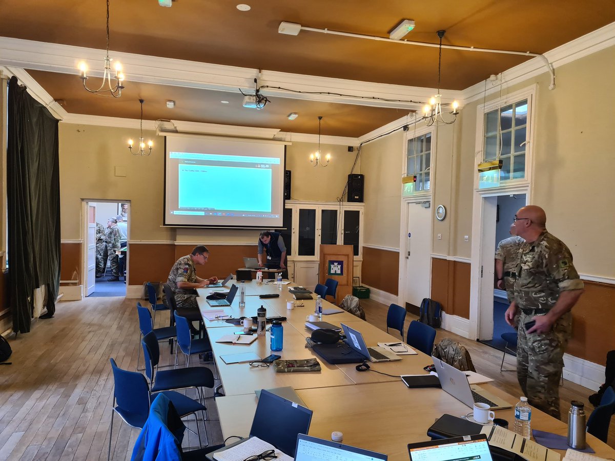 CTTScotland's tweet photo. It just doesn't stop. 2 full days of hosting &amp; being part of the @ArmyCadetsHQ OC &amp; RSM CTT Conference @ Redford Bks, where we all diverged from the 4 corners of the UK. Updates &amp; Feedback were key, as well as confirming CCF Camp 24 attendance. It was well worth it. @CCFcadets👌 https://t.co/Titj47Vewc