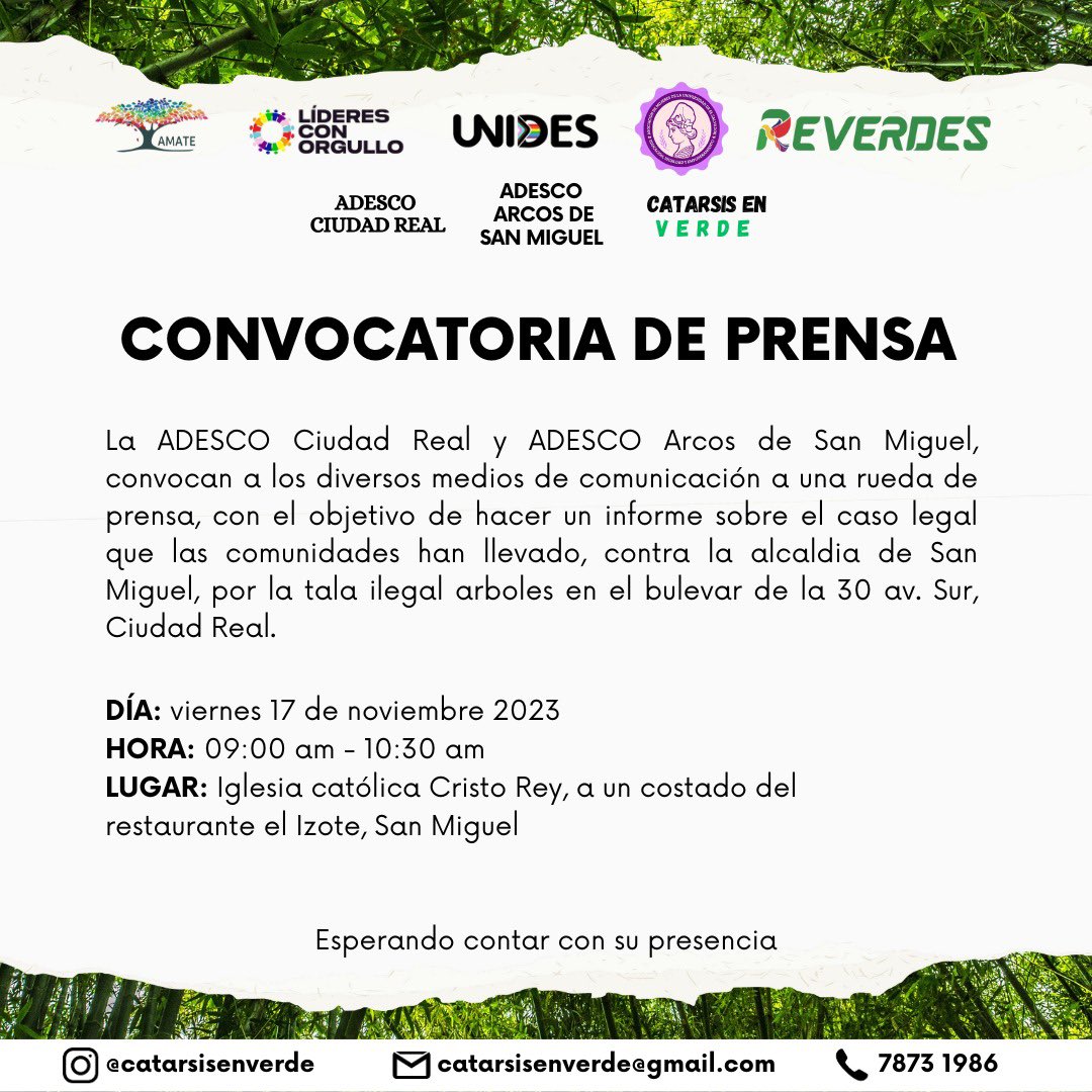 CatarsisEnVerde's tweet photo. 🔥 ¡Nos vemos mañana! 🔥
#SanMiguelArde https://t.co/NBtfWrohnk