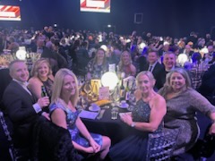 Midlands OpCourage with all the smiles @hsj_awards Hope we win, but if not, still proud to be here. @LPFTNHS @CWPT_WMTILS  @TomHarrisonOrg #HSJawards