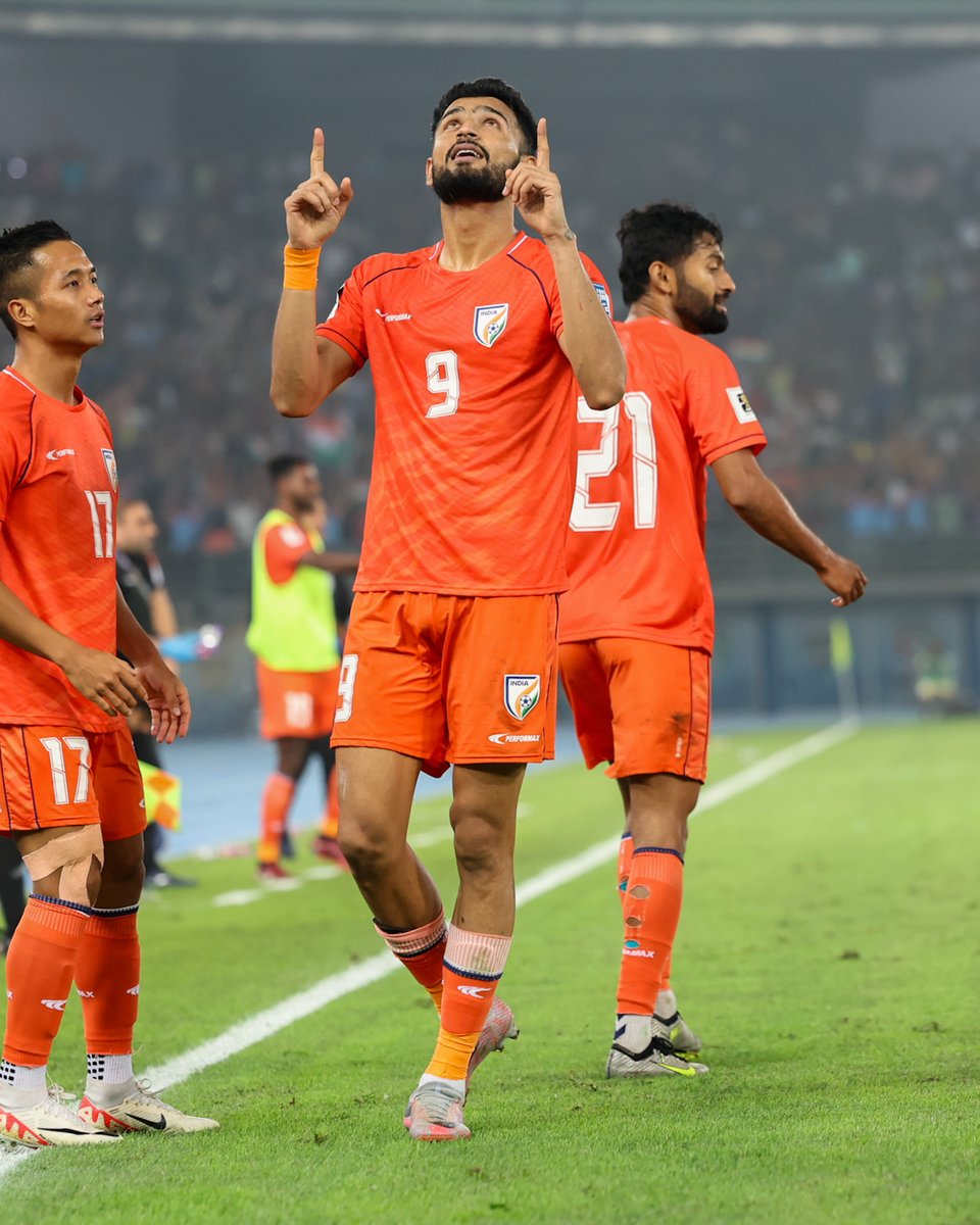 The dream is alive for the Blue Tigers. 🇮🇳 📸 @theafcdotcom | #WeAre26