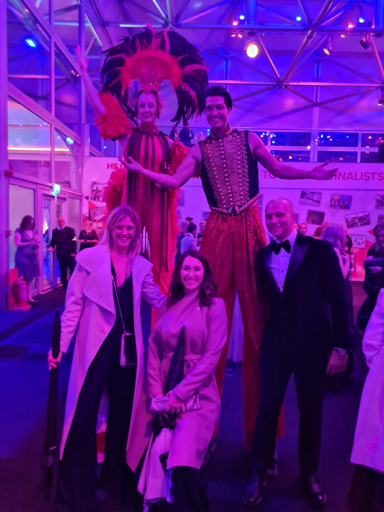 Spectacular stilts @HSJnews #HSJAwards @MCarrMSK