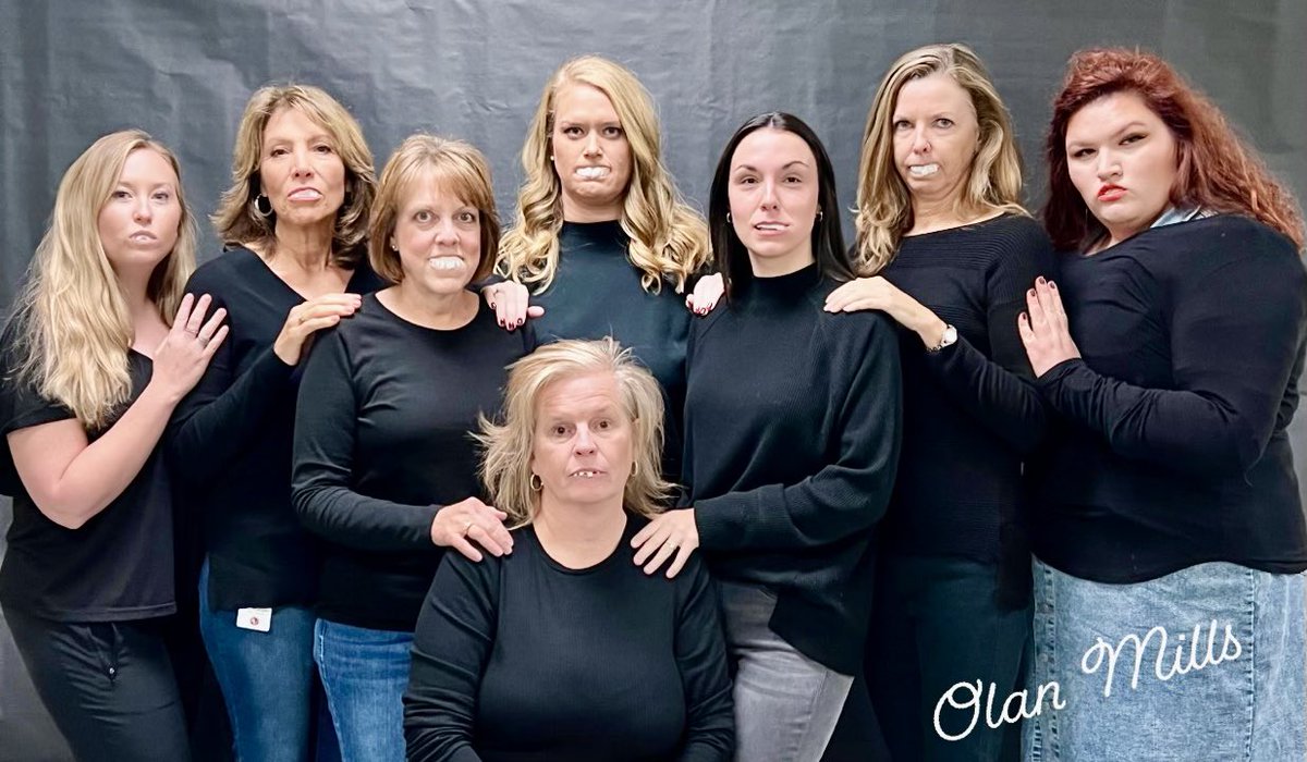 😁Nothing says I love and am thankful for my work peeps like an awkward team group photo, right?! 
◾️November Challenge was an Awkward Group Photo Contest! <a href="/sbes_bobcats/">SBES</a> 
👏🏼 Here’s first, second , and third place! 
👀 Full photo album available on our Facebook page. 😁