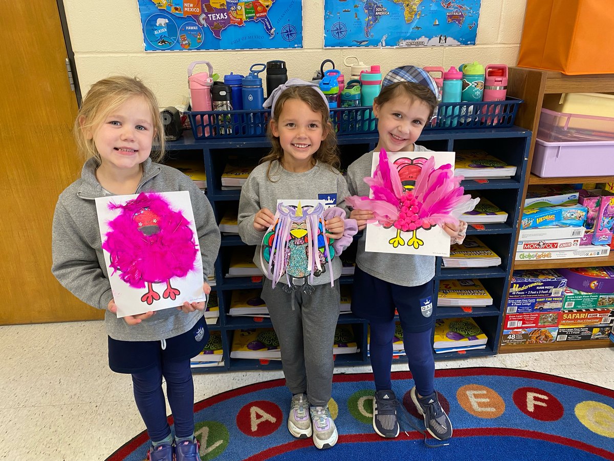 QASSchool's tweet photo. Kindergartens and their families worked together using a lot of creativity to “disguise” their turkeys. https://t.co/eQ95J3bZ19