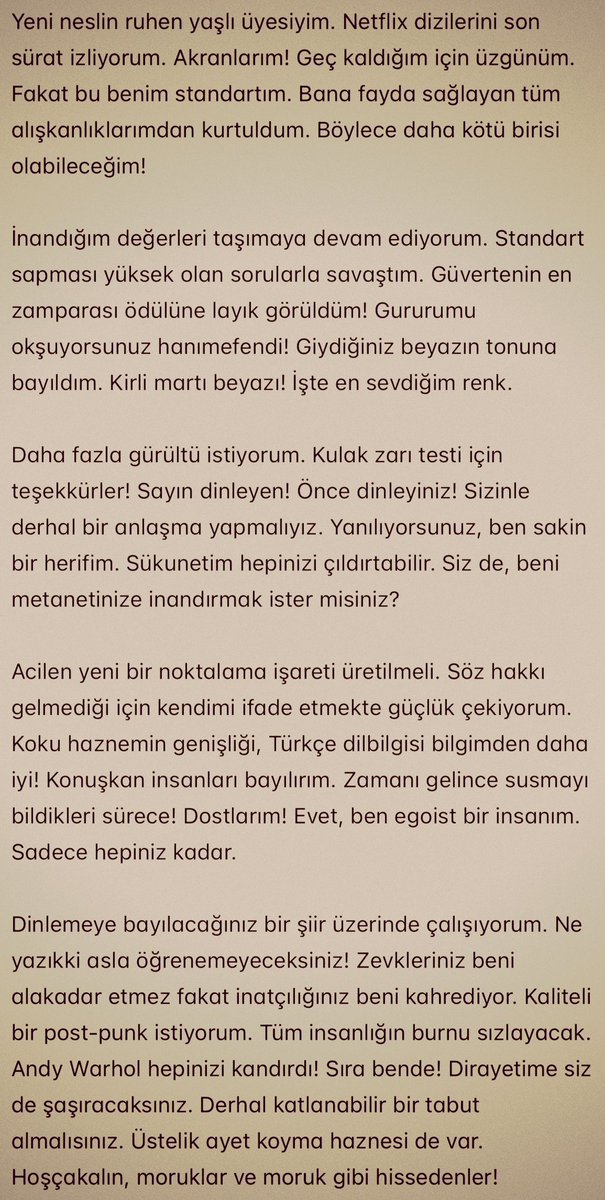 Absürd mizah şöleni;
Tekil folklör

Fon: youtu.be/_VOGRk2HwbQ?si…