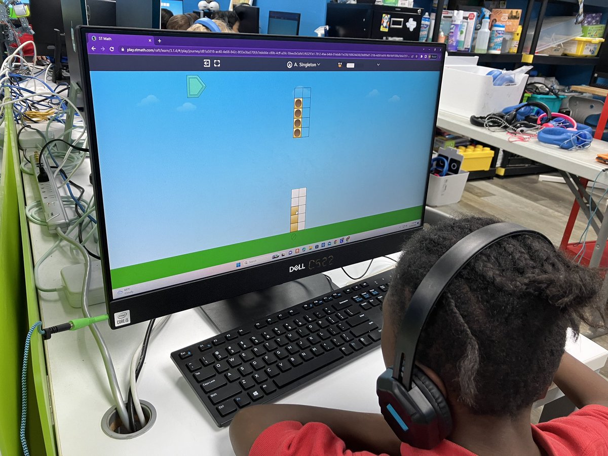 efwmaschool's tweet image. @efwmaschool our goal is that ALL of our PK/Kinder students be successful &amp;amp; have fun on their educational journey.  That is why all this week our students working on #SeetheMath challenges using @STMathTX @STMath #equity #diversity #inclusion #confidence #welovemath #learningmath