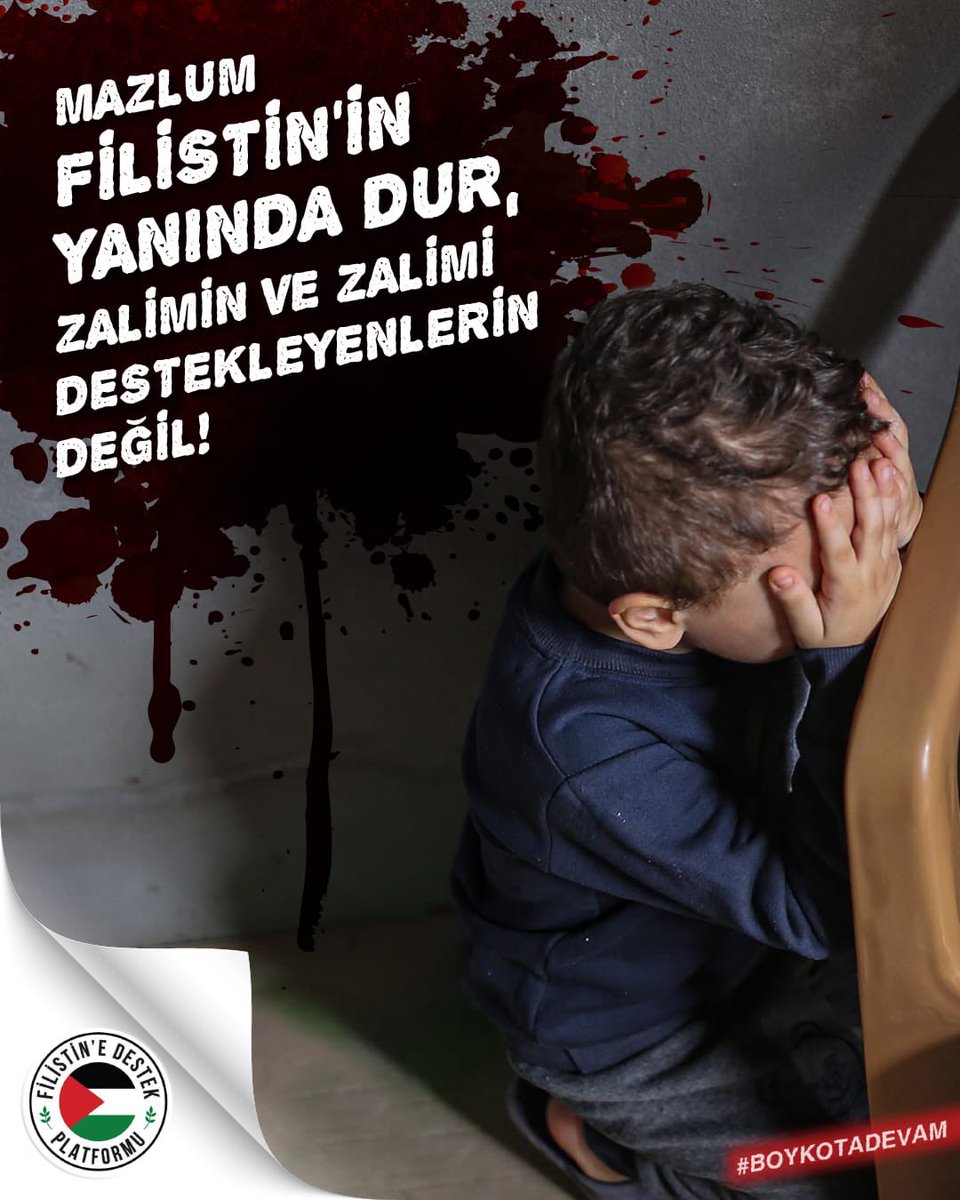 İsrail'in işgal politikasına destek veren markaları boykot etmeye var mısın?

#BoykotaDevam