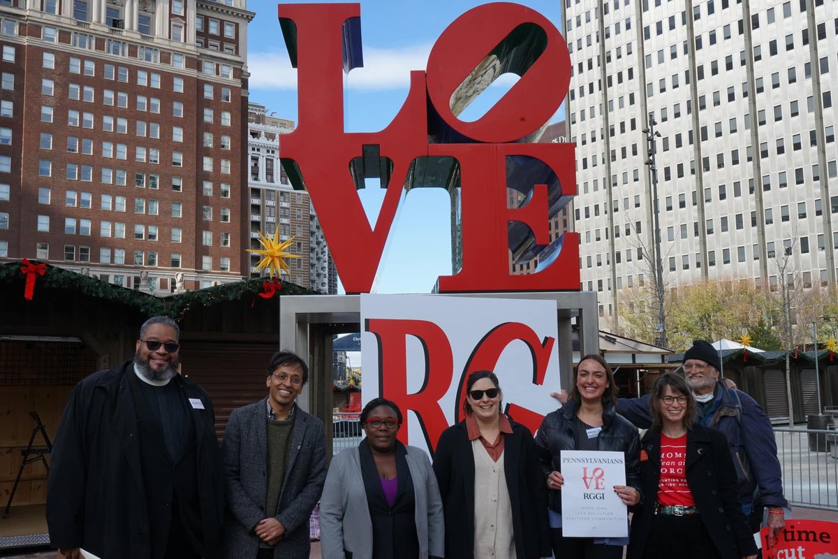 One year ago today, we rallied in Philly to make it loud and clear that PA loves #RGGI and wants the state to fully participate in the program!