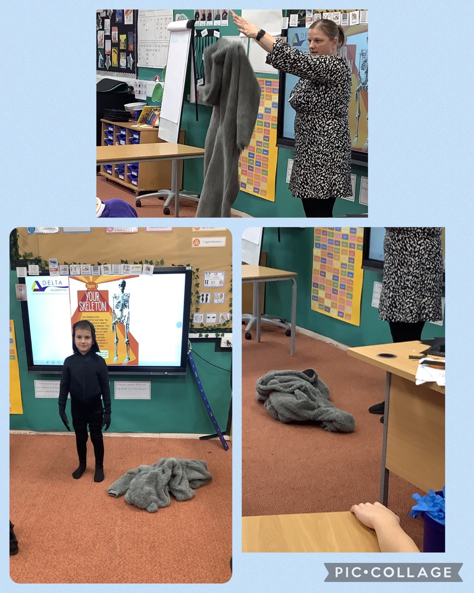 HMSVictoryY3's tweet photo. Finally we learnt that the skeleton is the framework of our body and helps to support us and protect our vital organs. @DeltaStrand @deltatrustsci #DeltaStrandScience https://t.co/06DCcL581g