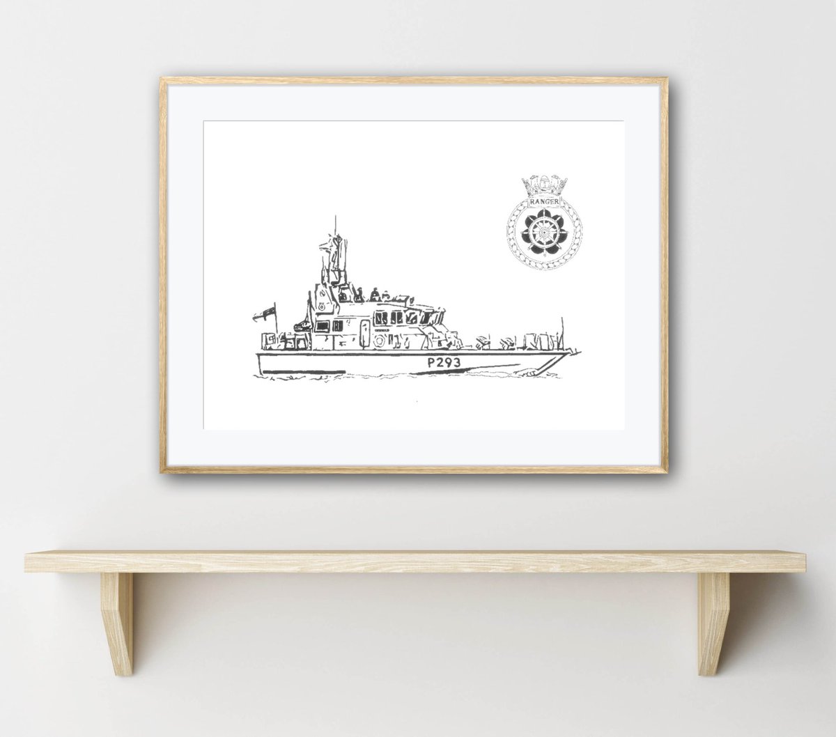 indigozuluink's tweet photo. 🚨 COMMISSION REVEAL 🚨

A little leaving gizzit commission.  @HMS_Ranger is the second P-boat I’ve drawn and it’s really quite sweet 🤩 Off to its new home tomorrow 😊

#hmsranger #p293 #archerclass #patrolboat #p2000 #royalnavy #britisharmedforces #militaryartist https://t.co/JaKxHHOSGt