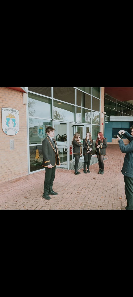 Celebrating Evie's winning success with a press shoot and video pupil views for the upcoming  Cabinet Secretary for Education's visit to Dollar Academy to learn more about FIDA <a href="/Lornshill/">Lornshill Academy</a> <a href="/dollaracademy/">Dollar Academy</a> #SustainableFuture
