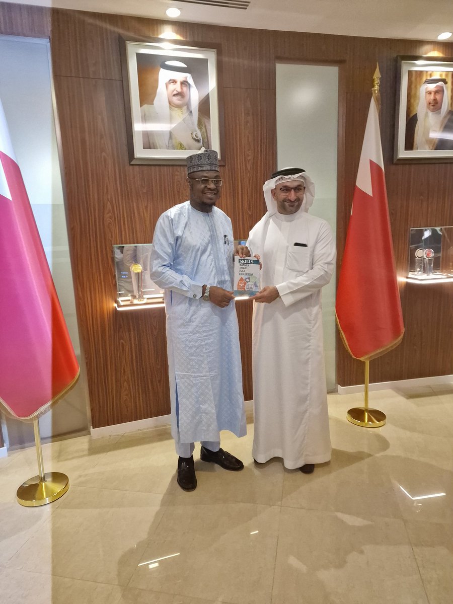 ProfIsaPantami's tweet photo. #Bahrain 
#SkillsRatherThanJustDegrees https://t.co/OElkNvdq8l