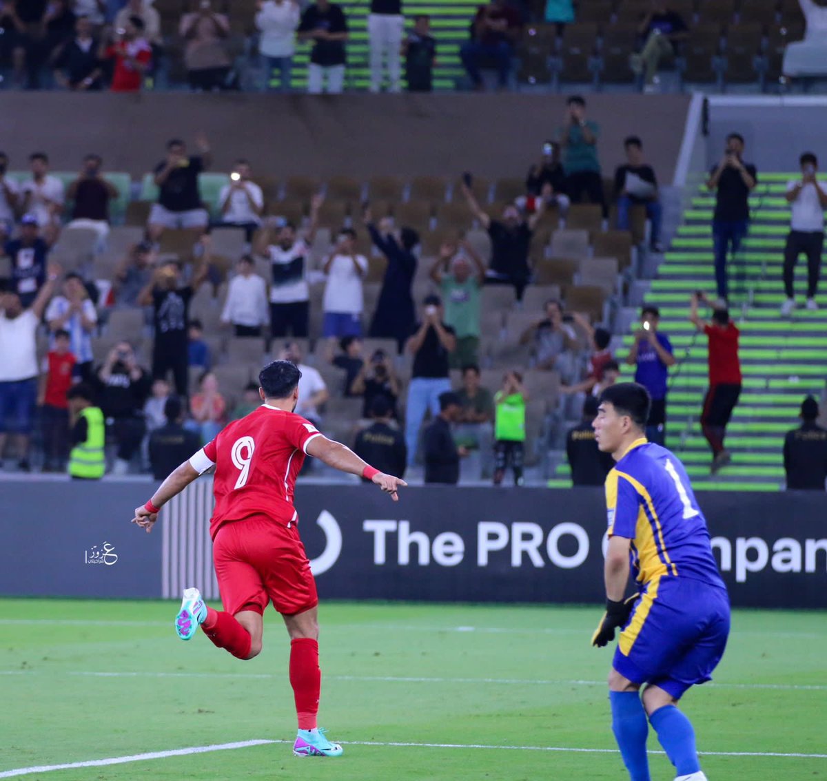 الحمد لله اتوفقنا في اول مباراة لنا في ارض جدة وان شاء الله تكون بداية خير.... دعواتكم لنا في باقي المشوار وشكراً لكل الجماهير اللي حضرت ❤️🇸🇾💚