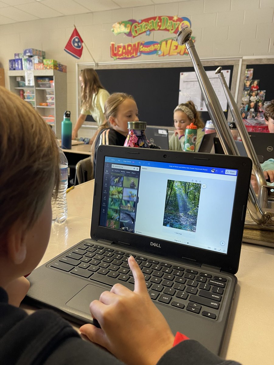 Tech Coach, MCS (@micky_brooks) on Twitter photo 5th Grade Students at <a href="/SiegelEagles/">Siegel Elementary</a> from Ms. Pope's Class are creating "Save the Rainforest Flyers" in <a href="/canva/">Canva</a>.
A huge thanks to Canva and <a href="/clever/">Clever</a> for their Integration with students for project based activities.
<a href="/trentcheeves/">Mr. Cheeves, 💻Coach</a>
<a href="/treyduke/">Trey Duke, Ed.D.</a>
<a href="/MCScommunicates/">Murfreesboro City Schools</a>
<a href="/sheriarnette/">sheri arnette</a> 5th Grade Students at <a href="/SiegelEagles/">Siegel Elementary</a> from Ms. Pope's Class are creating "Save the Rainforest Flyers" in <a href="/canva/">Canva</a>.
A huge thanks to Canva and <a href="/clever/">Clever</a> for their Integration with students for project based activities.
<a href="/trentcheeves/">Mr. Cheeves, 💻Coach</a>
<a href="/treyduke/">Trey Duke, Ed.D.</a>
<a href="/MCScommunicates/">Murfreesboro City Schools</a>
<a href="/sheriarnette/">sheri arnette</a>