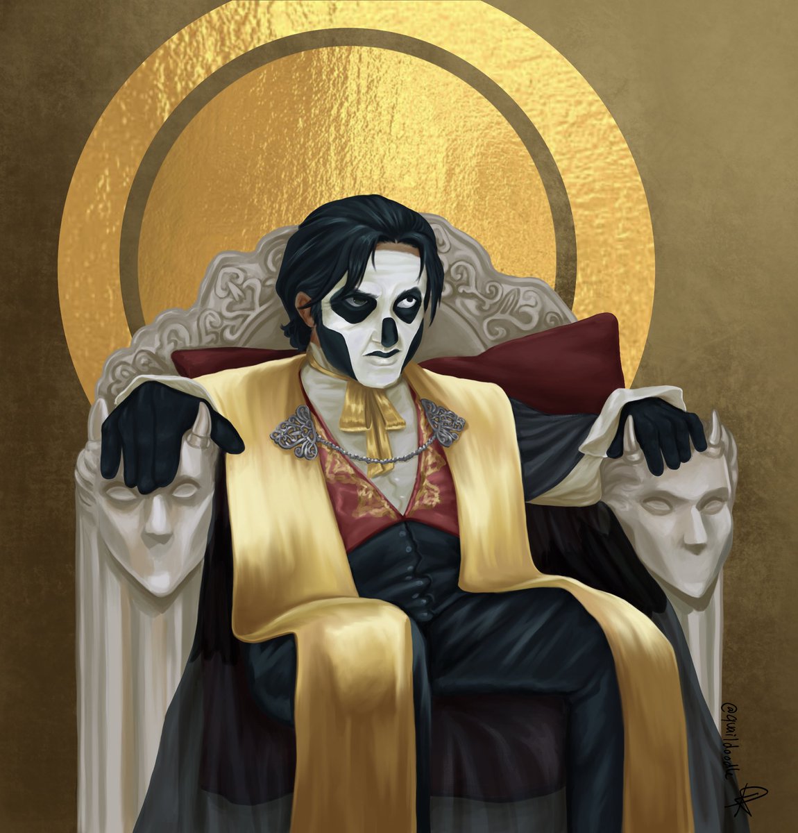 The fallen king 

#thebandghost #PapaEmeritusIII