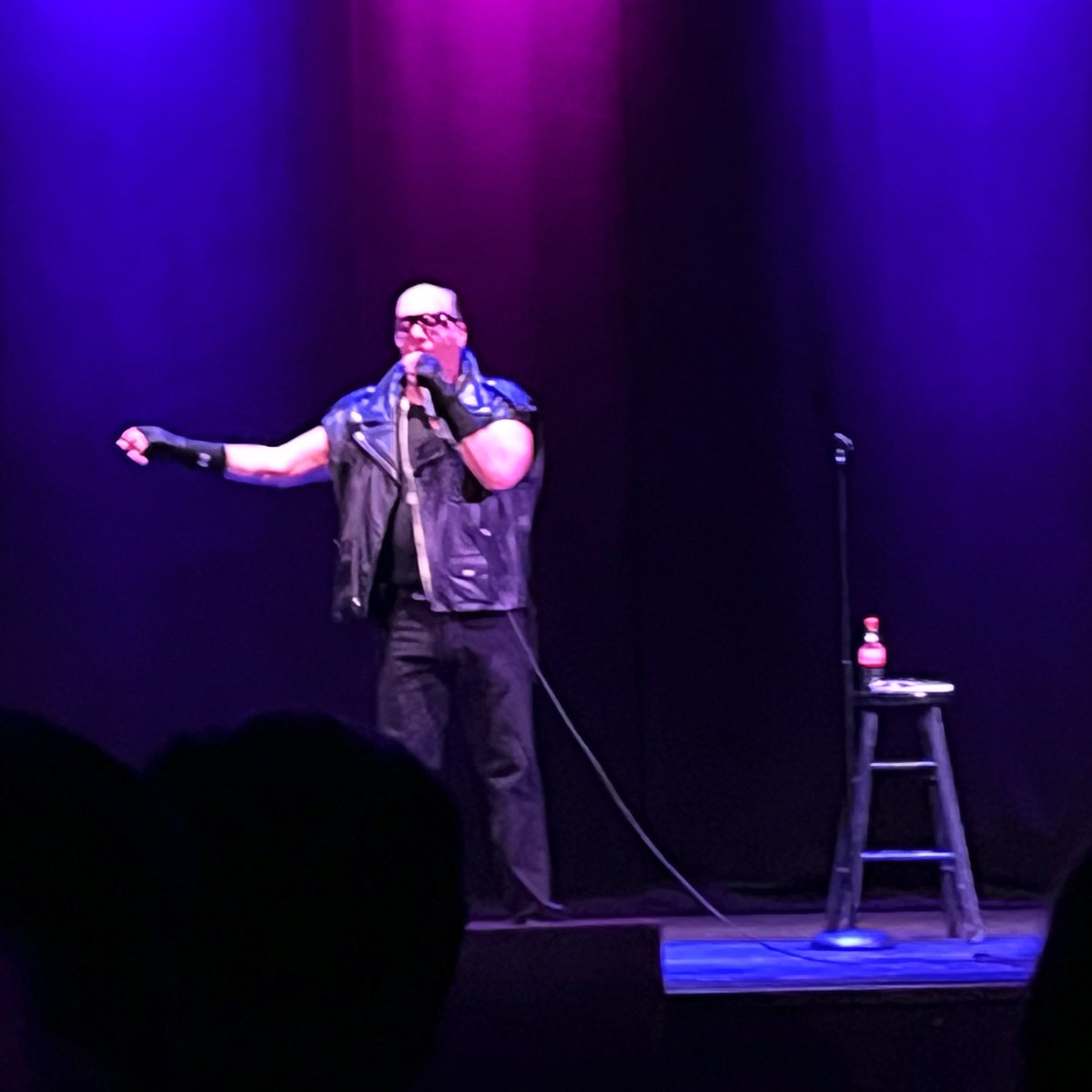 Great seeing my all time favorite comic @TheRealDiceClay last night in LA @wiltern . He killed as usual for the packed house !