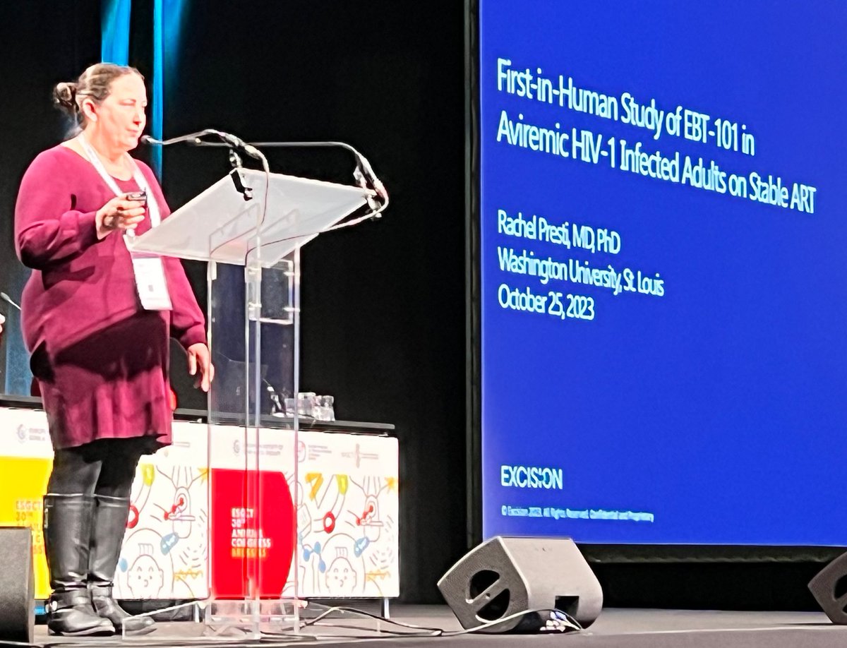 Much uncertainty ahead, but <a href="/prestirwustled1/">Rachel Presti</a> presented initial data from <a href="/ExcisionBio/">Excision BioTherapeutics</a>'s  ongoing Ph1 trial of a CRISPR-based attempt to cure HIV at <a href="/ESGCT/">ESGCT</a> last month and it's been great to see so much interest in this.

Nice write-up from <a href="/techreview/">MIT Technology Review</a>.

technologyreview.com/2023/10/25/108…