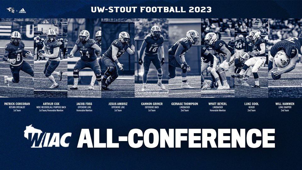 Nine Blue Devils receive All-WIAC honors for 2023!

#BleedBlue