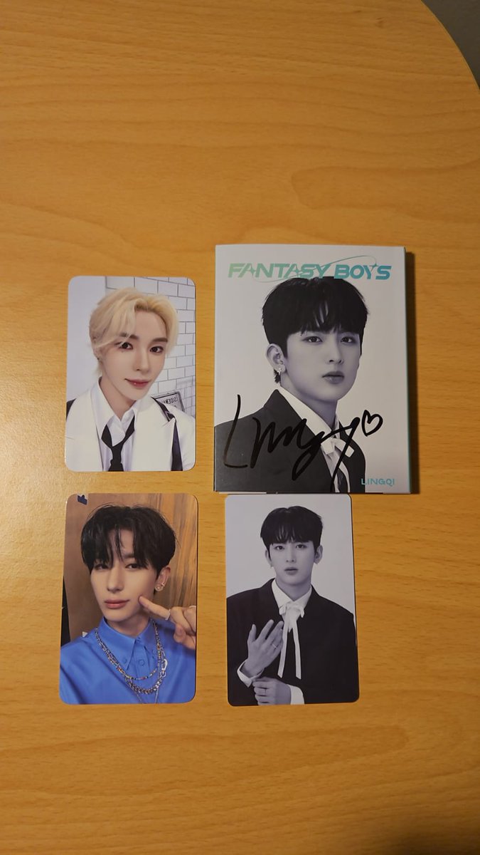 sunoohwa's tweet photo. FANTASY BOYS İMZALI ALBÜM SATIŞ
Kalan üyeler:

Lingqi
Hikari
Kaedan
Ksoul

Albüm pc'ler dahil 500 lira.

Fotokartlar resimdeki gibi, aralarında değişim yapmıyorum. Hiçbirini ayrı satmıyorum. Lütfen kesin alıcı iseniz yazın ayırma yapmıyorum.

Video/fotoğraf proof için dm 📩 https://t.co/KNpgitcNpB