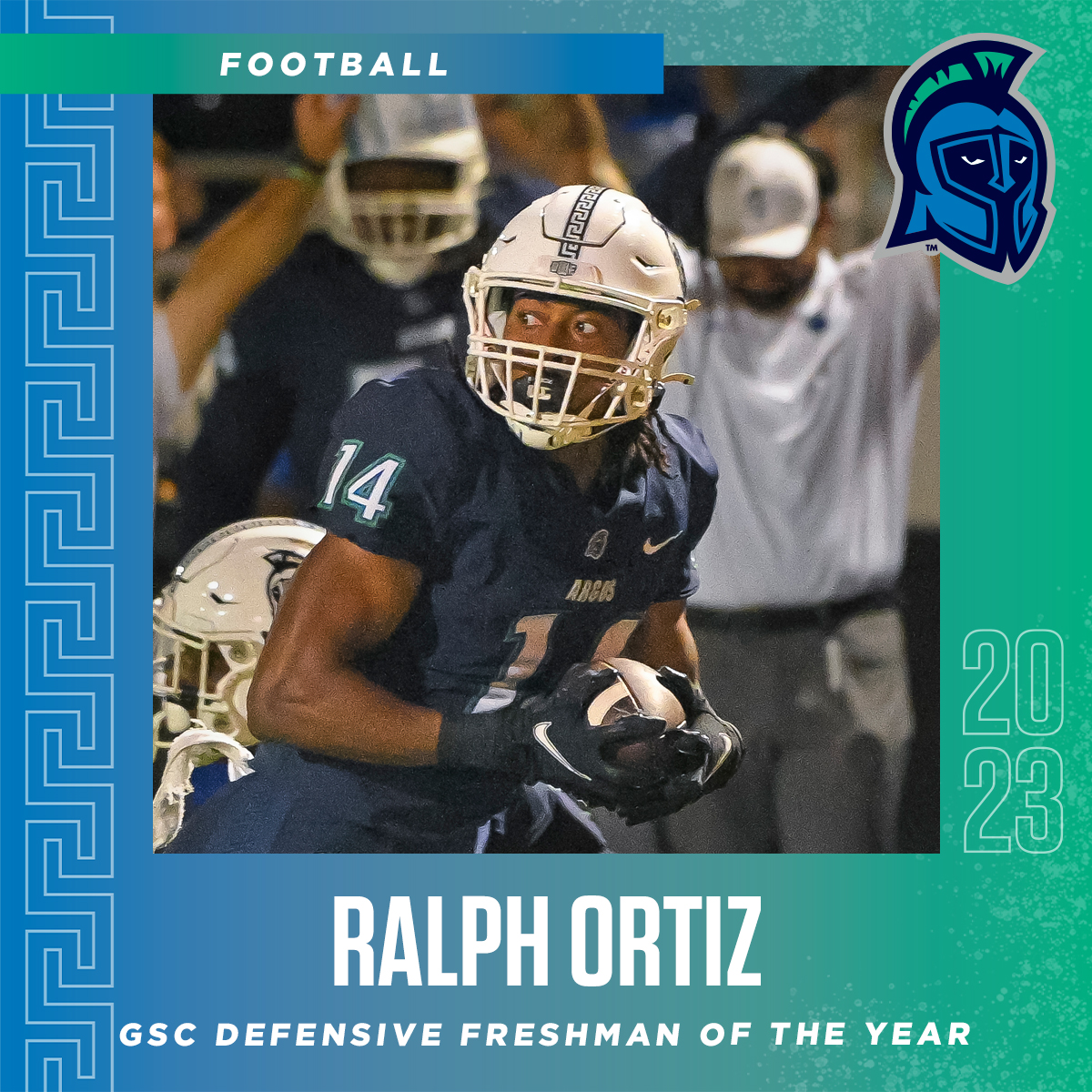 Congrats to Ralph on becoming the second Argo to win this award in our history. He has a bright future ahead of him. 

#GoArgos #Arete