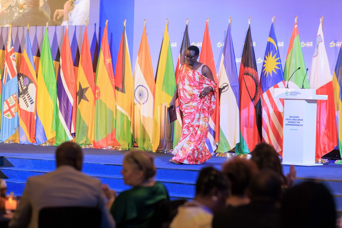 RwandaisOpen's tweet image. Meet Solange Kayisire, Minister of State for Local Government, attending #CLGC2023. Connect with @mskayisire for insights.

#RwandaIsOpen @RwandaLocalGov