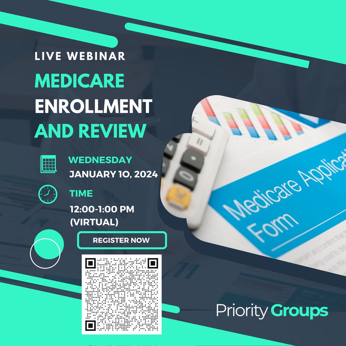 prioritygroups's tweet photo. Discover the ins and outs of Medicare Enrolment and Review in our forthcoming live webinar. Your involvement is crucial! Sign up today and enrich your understanding. 

Registration Link: https://t.co/Cgmz0KWOMY

#MedicareWebinar #KnowledgeIsPower #elderpeople #prioritygroups https://t.co/78AErC5mm0