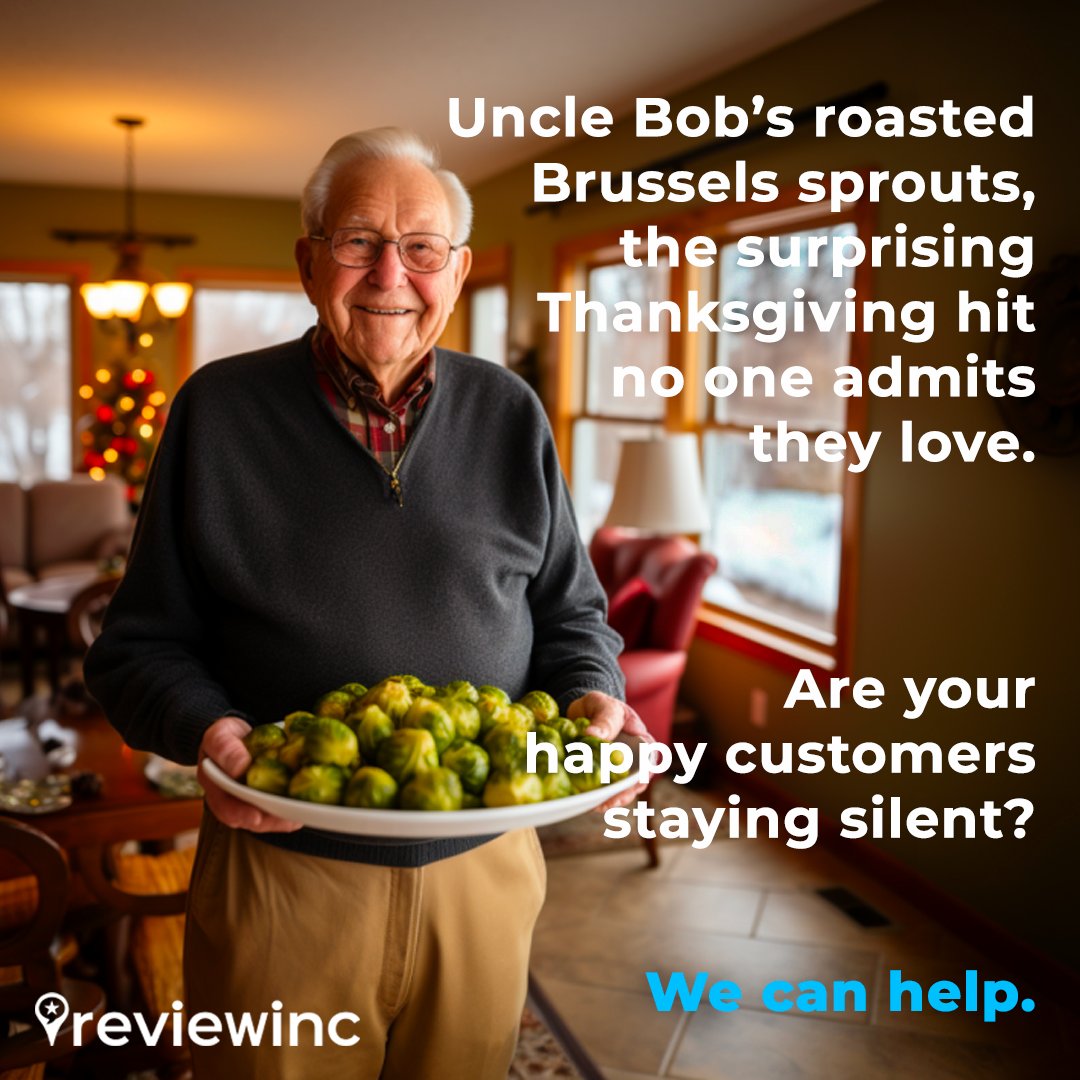 ReviewInc's tweet photo. We can't make your family rave about your Brussels sprouts. We can get your customers talking!
Schedule a demo &amp; learn how 👉 https://t.co/KgIp6bL8dd Let's make your business the talk of the town! 🌟 https://t.co/tVgCUlP2zk