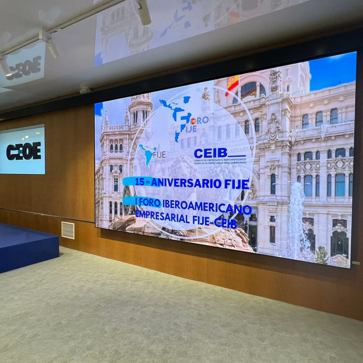 GrafenoSBN's tweet photo. Grafeno presente en el Foro Iberoamericano Empresarial (FIJE-CEIB) 🌐, gracias a la destacada participación de nuestro representante en España, Jaime Barrera.

Ésta actividad es parte del nodo internacional y marca el inicio de nuestro compromiso con la colaboración global https://t.co/6ttq6M98Ma