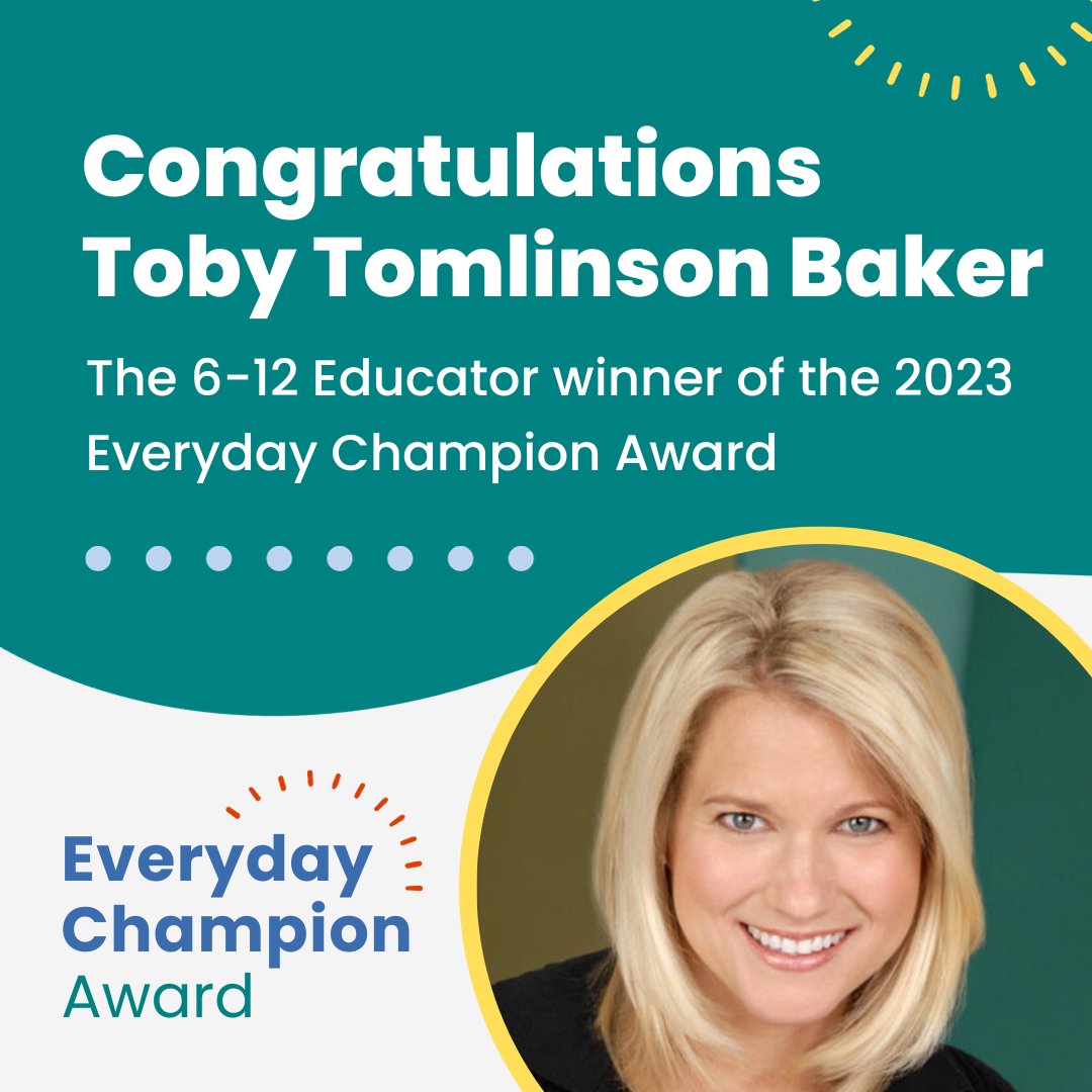 ncldorg's tweet photo. The 2023 Everyday Champion Award goes to an outstanding educators/administrators committed to advancing learning accessibility rights. Congratulations to our winners! 🏆📚🎉 https://t.co/ltRr01XcMW  #ECAAwards #ChampionEducators #NCLD #LearningAccessibility https://t.co/HRAyZKZ1pL