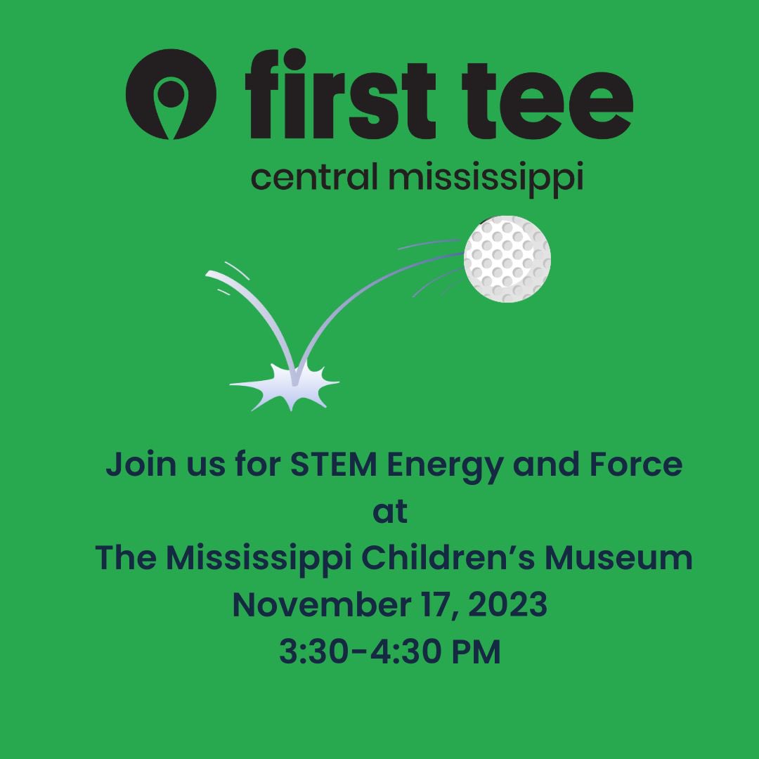 FirstTeeMS's tweet image. Come out and experience how kinetic energy effects the bouncing of a golf ball. #BuildingGameChangers #firstteecentralms #firsttee
