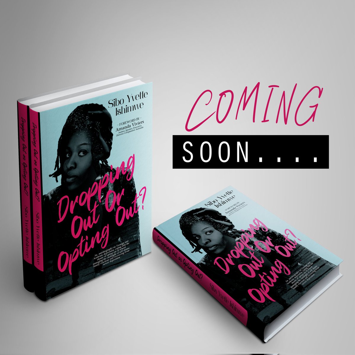 _isibo_'s tweet photo. I’m so excited to finally reveal my book cover for my autobiography titled “Dropping Out or Opting Out?". What images does this cover evoke in your mind?

The book release is to be announced soon.

#DroppingOut
#OptingOut
#SiboYvette https://t.co/B90RldUuR6