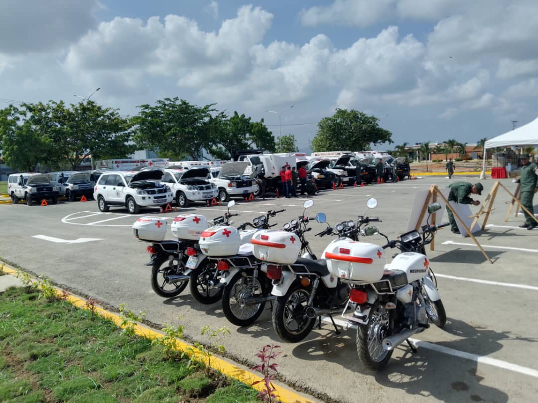 #Nov el @nucleomedicobarinass dice presente con su parque Automotor recuperado durante el II semestre del año 2023, en la inauguración del Hospital Militar tipo I “Cnel Jorge Marcano”, ubicado en Barcelona estado Anzoategui
#endigesaludfanbvamospormás