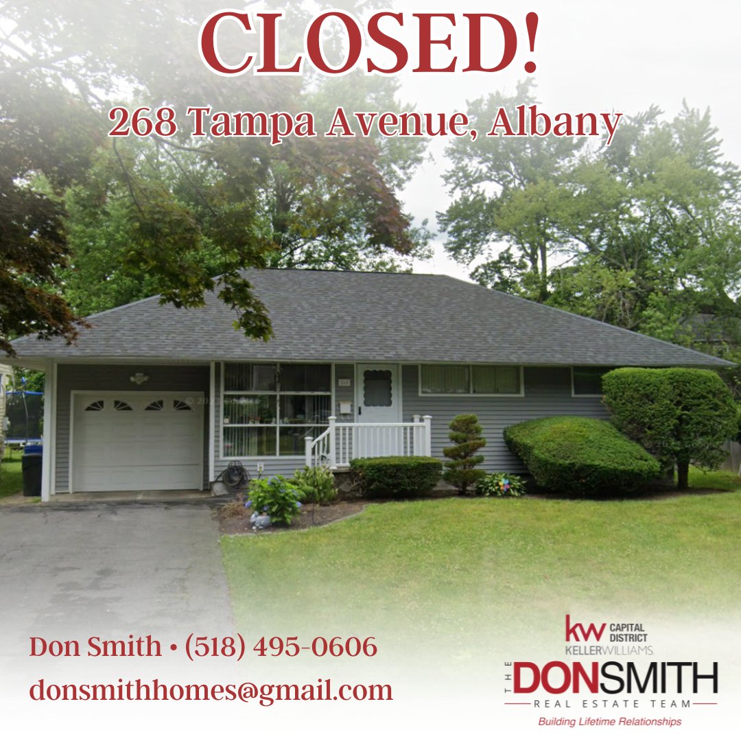Congrats to our client David who recently closed on this darling little home! This happens to be our 8th transaction with him! May he enjoy many happy, healthy years there!

#TheDonSmithRealEstateTeam
#SeeSoldSignsSooner
#KellerWilliams
#KW
#justclosed
#buckinghamneighborhood