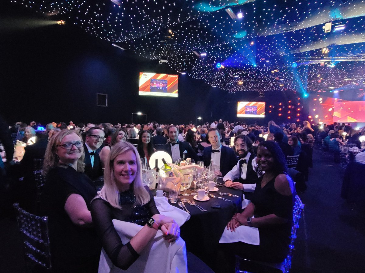 Table 151 with the main man - Dr Niall keenan <a href="/HSJ_Awards/">HSJ Awards</a>