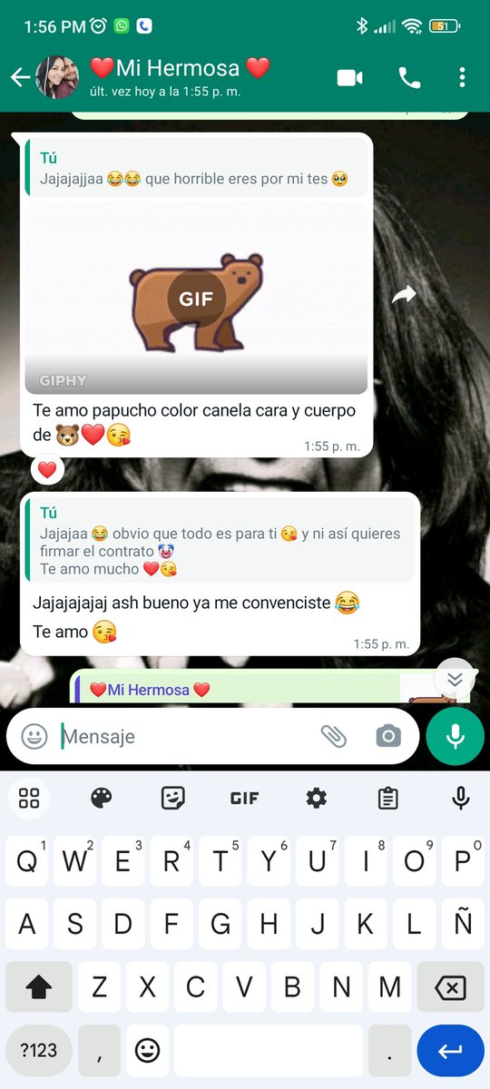 La amo tanto ❤️😘