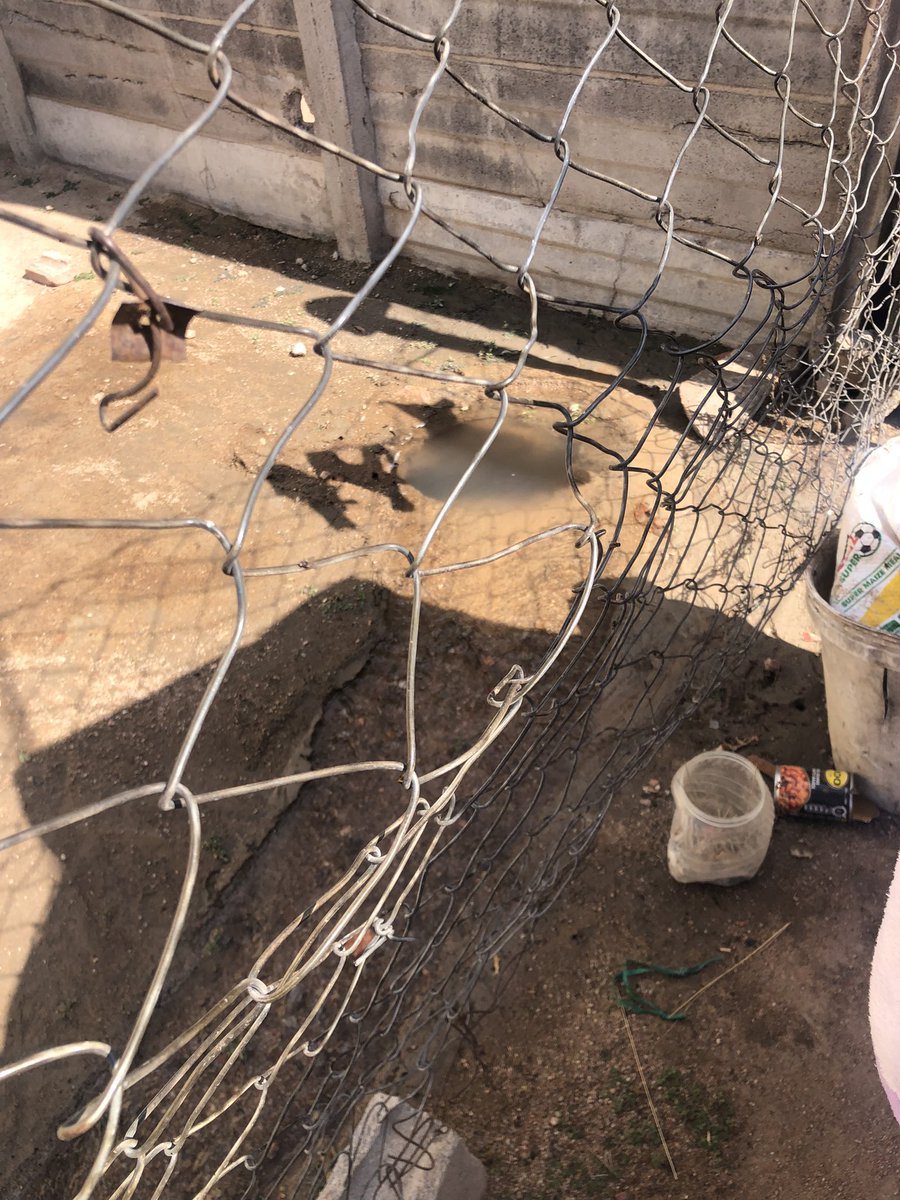 This is clean water from a burst pipe in Cowdray park and residents have reported several times and <a href="/CityofBulawayo/">The City of Bulawayo</a> is failing to attend