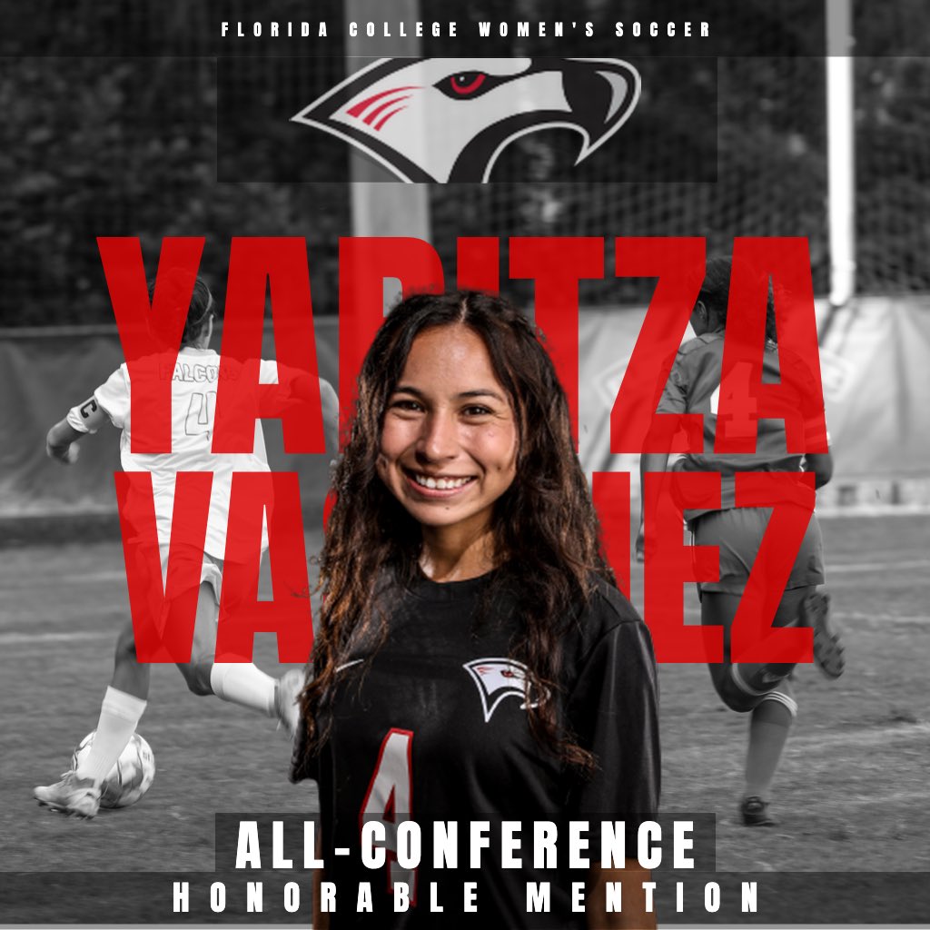 fc_wsoc's tweet photo. Congratulations to Yaritza Vasquez on being named a CAC All-Conference Honorable Mention! Vasquez played and started in 15 games and chipped in 6 assists in her senior season. Congratulations Yari! 

#WeAreFC https://t.co/a6TGEDxWqv